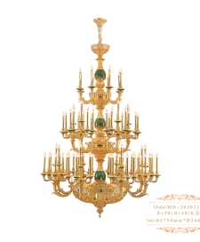 吊灯MD-T2020211-8+30+8+48
